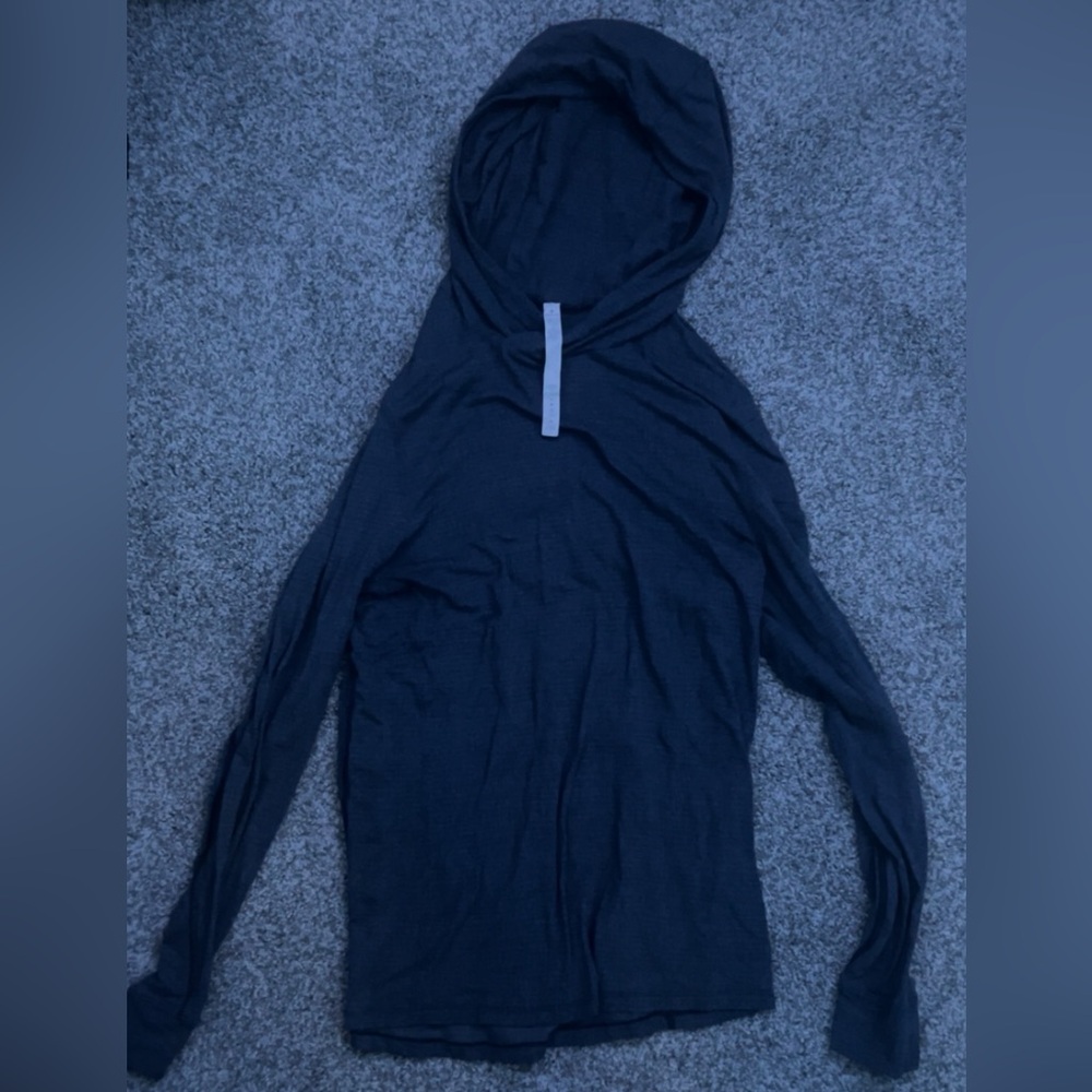 Lululemon License to Train (?) Hoodie, Navy Blue, Size S